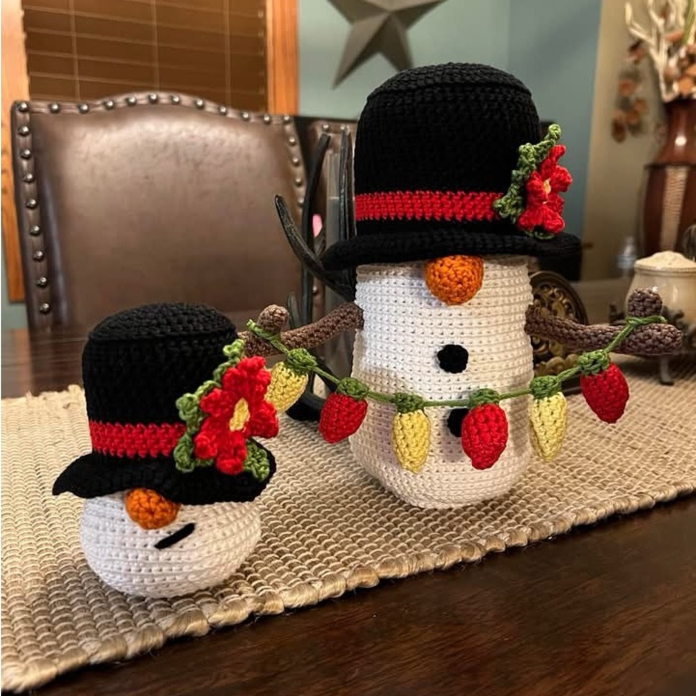 Snowmen gnome decor